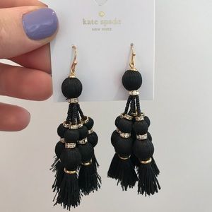 NWT Kate Spade New York tassel earrings